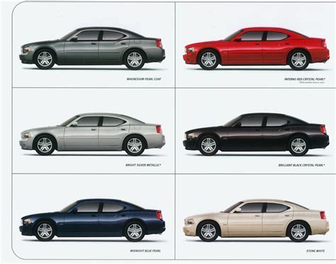 Dodge Charger Paint Codes & Color Charts