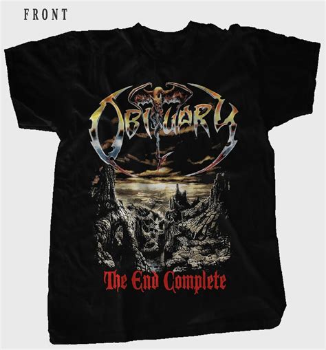 OBITUARY - The End Complete - American Death Metal Band T-Shirt ...