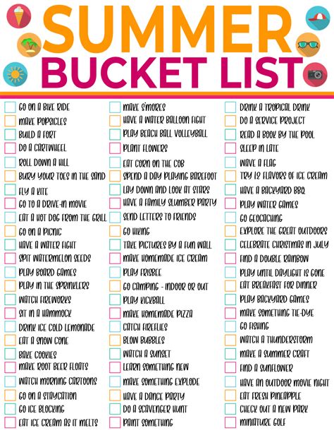 Life Bucket List Ideas