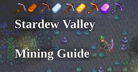 Stardew Valley Mining Guide