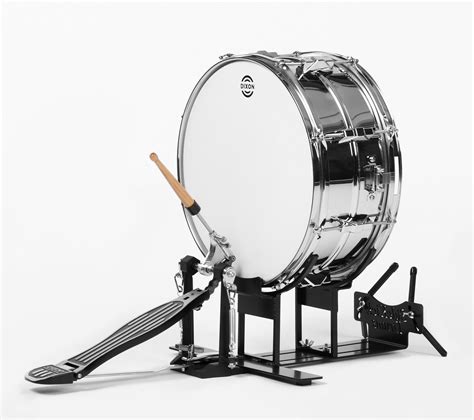 Complete Foot Operated Snare Drum Kit | Side Kick Drums