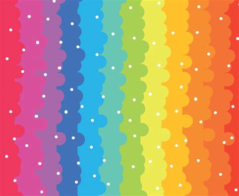 Cute Rainbow Background Vector Art & Graphics | freevector.com