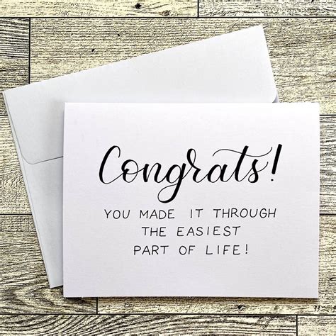 Graduation Card Funny Class of 2023 Graduate Gift for College - Etsy