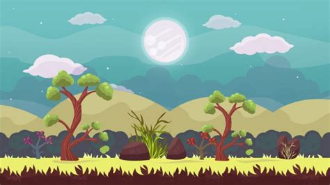 2D Game Forest Background 3 | GameDev Market