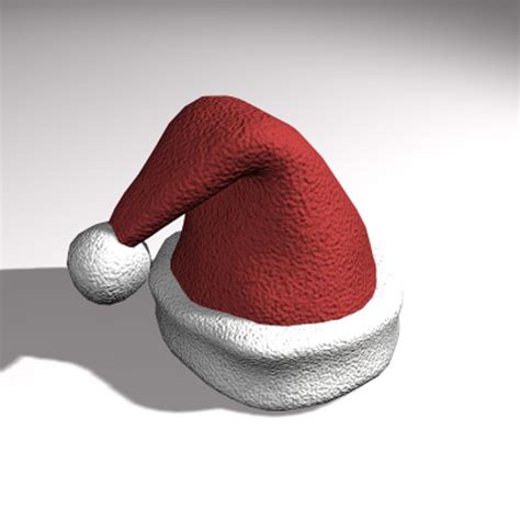 santa hat 3d model