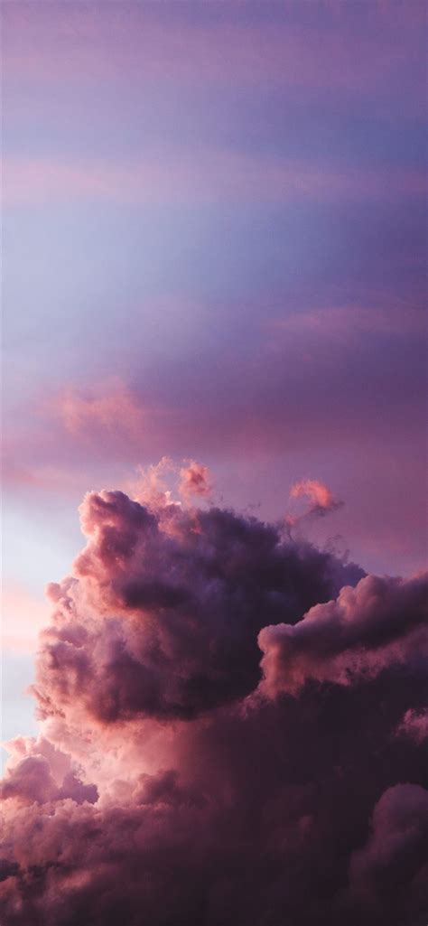 cloudy sky during golden hour iPhone 11 Wallpapers Free Download