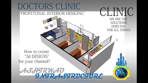 doctor clinic space planing detailes - YouTube