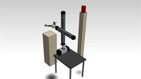 pneaumatic cylindrical robot - YouTube