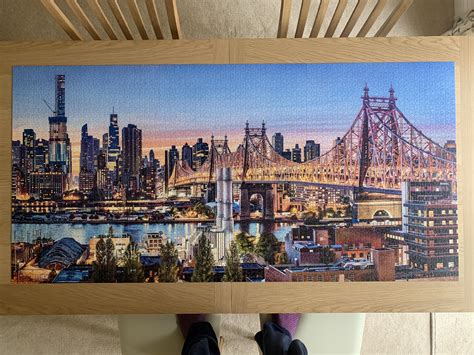 Completed Castorlnd New York 4000 piece puzzle in 56 hours 16 minutes ...