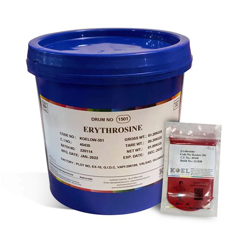 ERYTHROSINE - Analitik Kimya - Supply Solutions Point