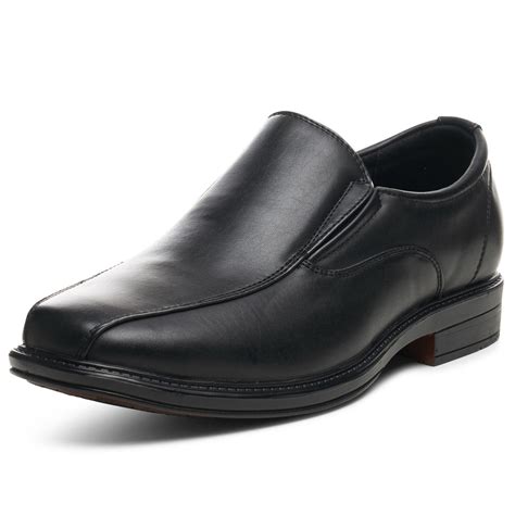 Alpine Swiss Mens Dress Shoes Leather Lined Slip on Loafers