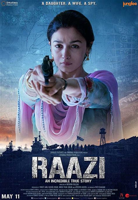 Raazi All Ratings,Reviews,Songs,Videos,Trailers,Bookings and News