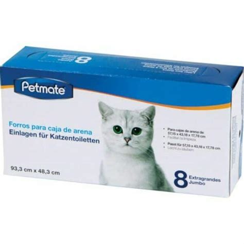 PetMate Litter Box Liners - Jumbo 8 Ct | UPCO Pet Supplies