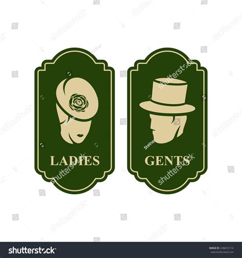 Toilet Vector Sign Stock Vector (Royalty Free) 238672114 | Shutterstock