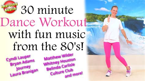 1980's Workout | Low Impact Cardio Workout with fun popular music from ...