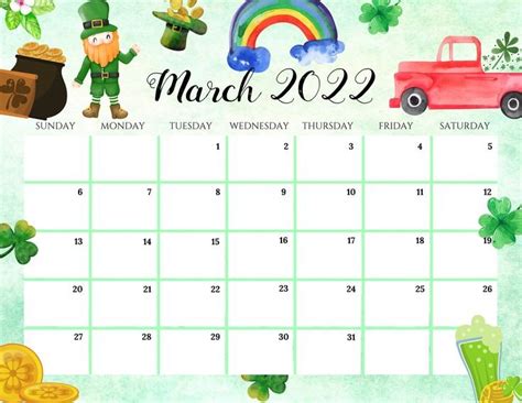 March Activity and Idea Calendar — TheraPlay 4 Kids