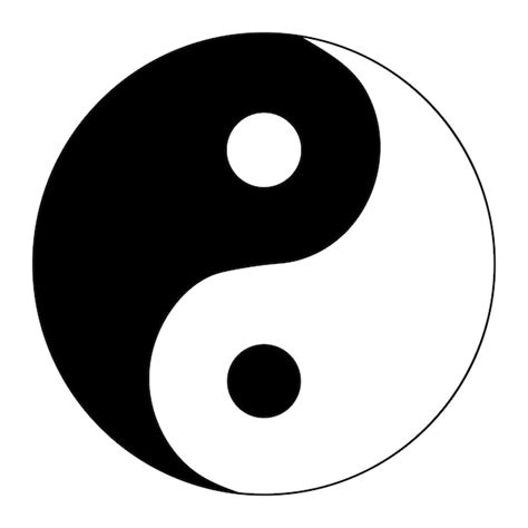 Premium Vector | Yin yang is a symbol of harmony and balance vector ...