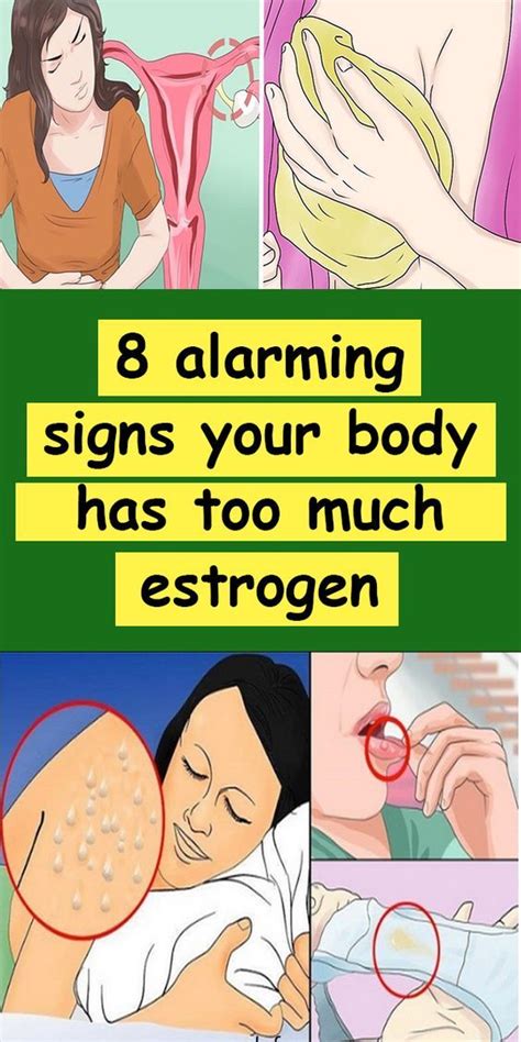 8 Alarming Signs Your Body Has Too Much Estrogen (With images) | Too much estrogen