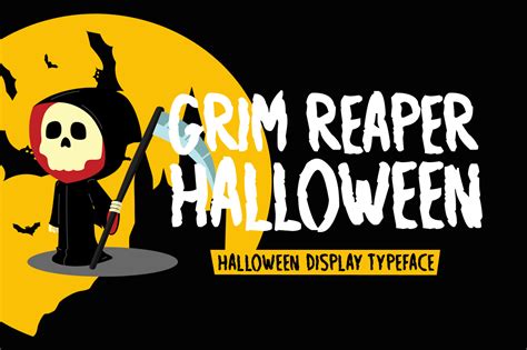 Grim Reaper Halloween (Font) by Imposing Fonts