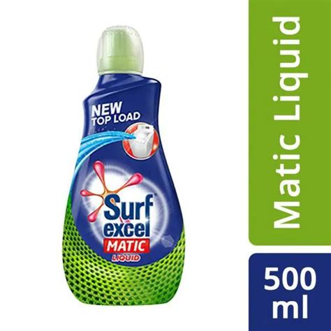 Surf Excel Matic Top Load Liquid Detergent 500 ml - JioMart