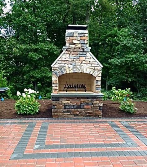 Outdoor Fireplace Kits - Masonry Fireplaces - Easy Installation