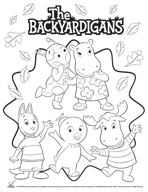 Tasha Backyardigans Coloring Pages