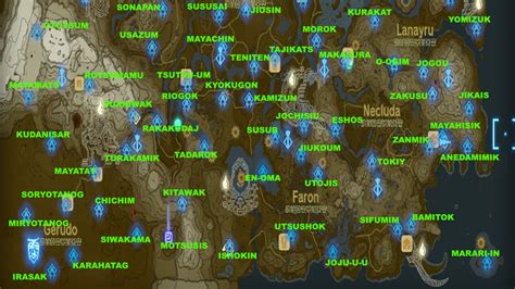 Zelda Tears Of The Kingdom Interactive Map And Locations For Shrines | My XXX Hot Girl