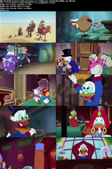 DuckTales Treasure of the Lost Lamp 1990 HDRip 250Mb Hindi Dual Audio 480p