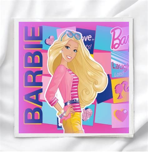 Fabric Panel, Barbie Quilt Block for Sewing Projects, Fabric Square, Girls Barbie Quilt Idea - Etsy