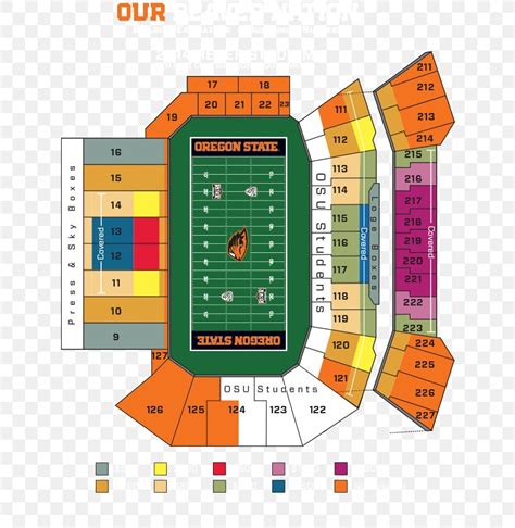 Reser Stadium Oregon State Beavers Football Ohio Stadium Seating Chart ...