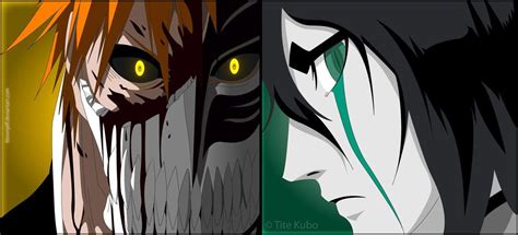 Bleach Ulquiorra And Ichigo Wallpaper