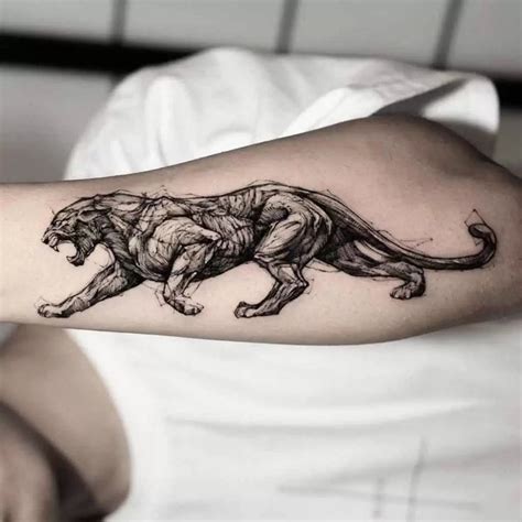 Panther Tattoos: Meanings, Tattoo Designs & Ideas #tattoo #panther # ...