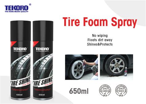 Tire Foam Spray / Automotive Spray Cleaner For Lifting Away Tough Dirt ...