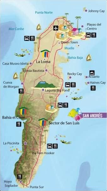 San Andres Islas Mapa – Zaboka SAI