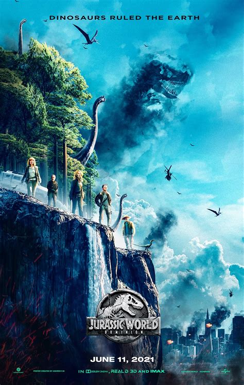 JURASSIC WORLD DOMINON TEASER POSTER 2021 HD (Fan Made)