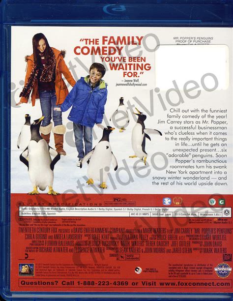 Mr. Popper's Penguins (Blu-ray) on BLU-RAY Movie