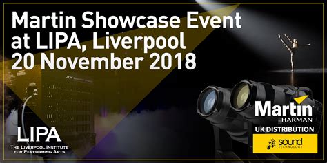 Martin Showcase Event at LIPA, Liverpool, 20 November