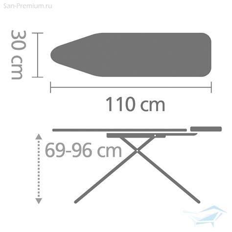 Brabantia Iron Table steel 110x30cm A – Luxury Life Kuwait