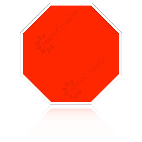 trafficthingz.com: Custom Octagon Shape Sign