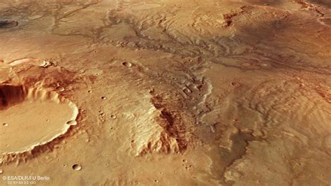 ESA - Signs of ancient flowing water on Mars