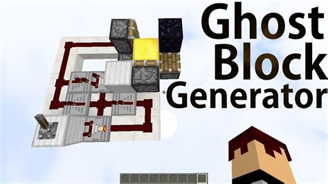 Minecraft | ghost block generator tutorial (1.9.4/1.10/1.11/1.12+) - YouTube