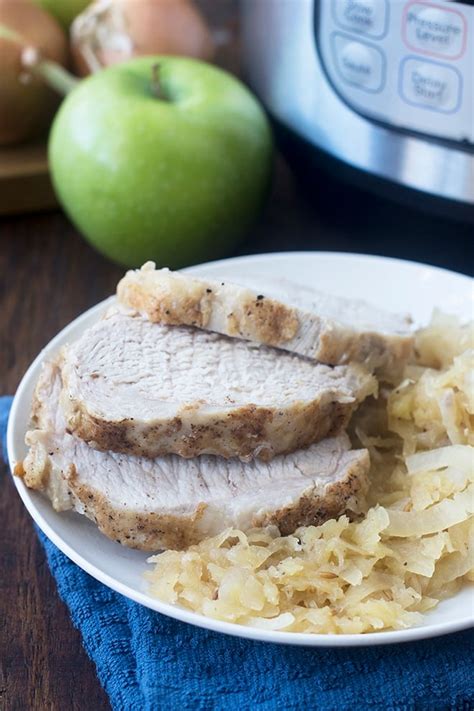 Instant Pot Pork and Sauerkraut - COOKtheSTORY