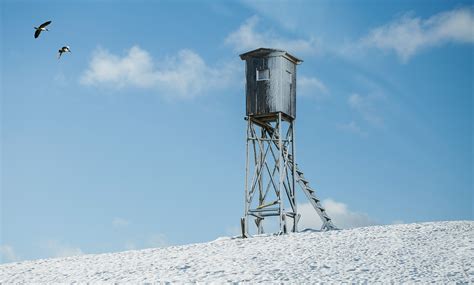 Lookout Tower Snow Winter Hunting - Free photo on Pixabay