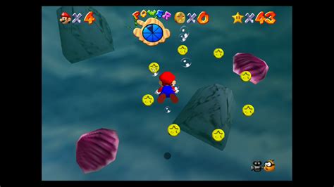 Super Mario 64: Jolly Roger Bay Stars - Plunder in the Sunken Ship, 100 Coins and more - VG247