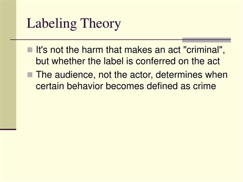 PPT - Labeling Theory PowerPoint Presentation, free download - ID:845217