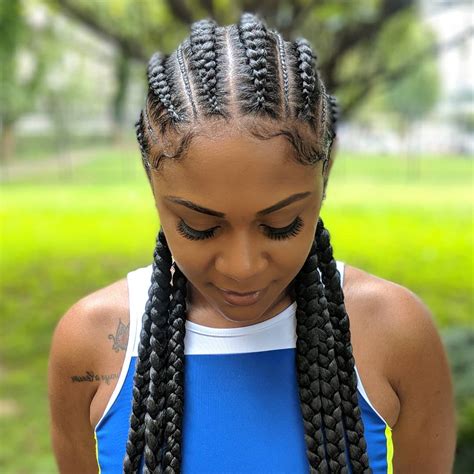 21 Ghana Braids Hairstyles for Gorgeous Look