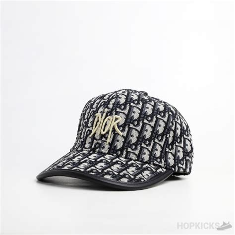 Dior Logo Olique Baseball Black Cap