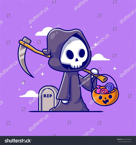 4,001 Cute Grim Reaper Royalty-Free Photos and Stock Images | Shutterstock