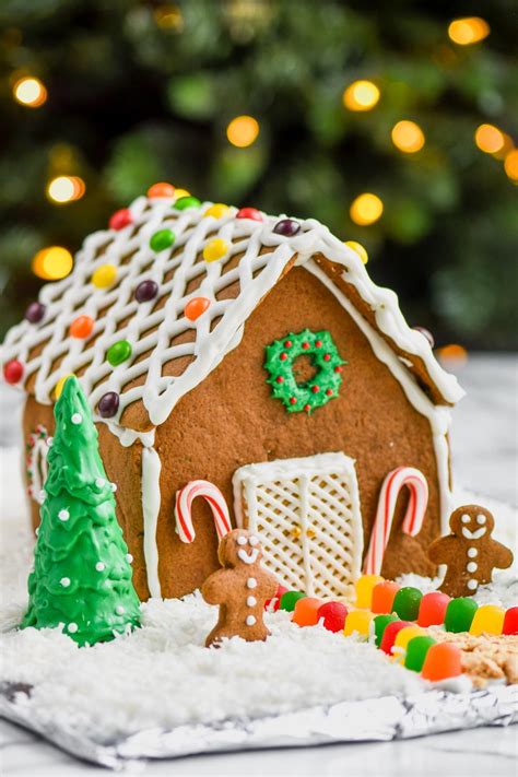 √ Best Gingerbread House Recipe Ever