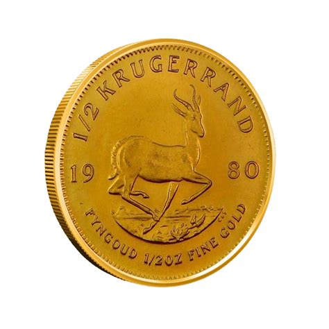 1/2 oz Gold Krugerrand (Mixed Years) – SA Bullion